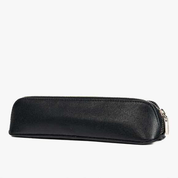 Tiffany & Co. Black Saffiano Leather Pencil Case - Picture 3 of 9